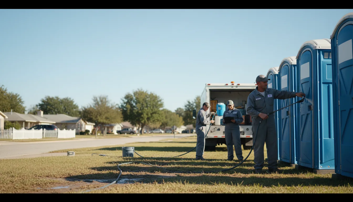 Long-Term Portable Toilet Rental in Toluca, IL near me